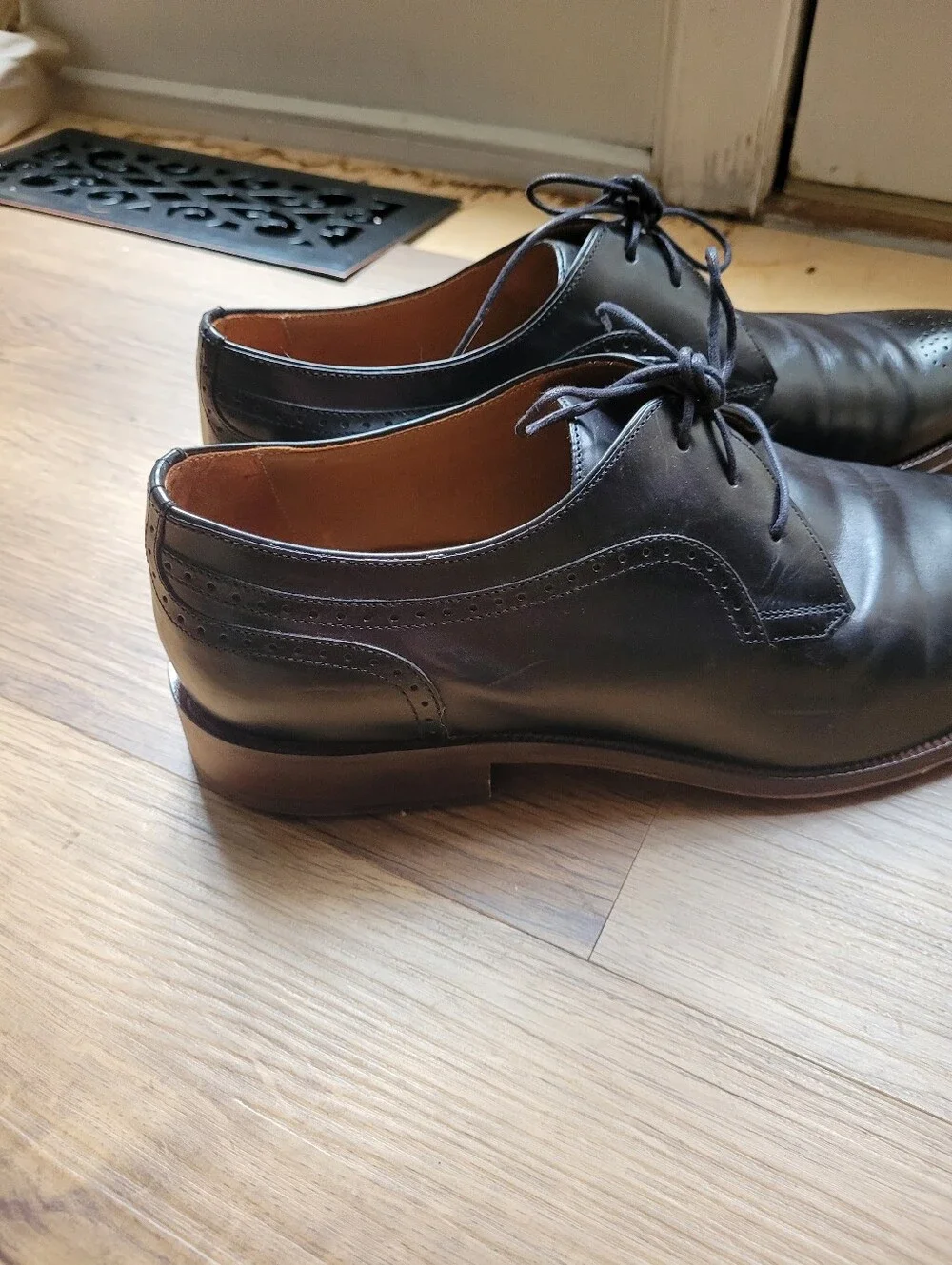 Johnston Abd Murphy Boydstun Medellion Durby Shoes Sz 12 Vguc